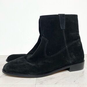 Rebecca Minkoff Black Suede Bootie 10 1/2